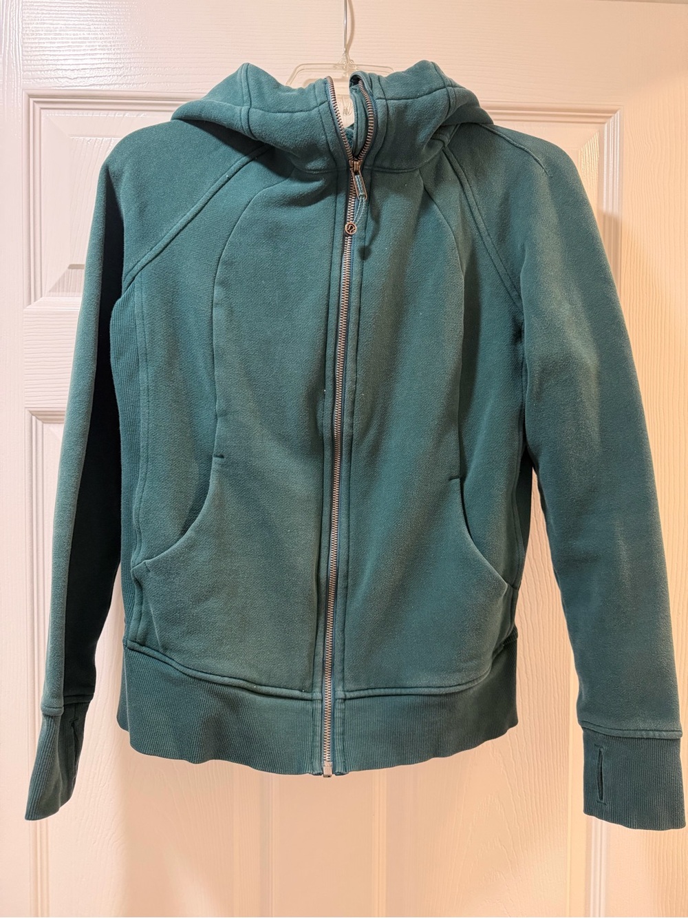 Lululemon Scuba Teal Zip hoodie